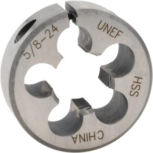 VALUE COLLECTION Round Die: 5/8-24, High Speed Steel 315-1254
