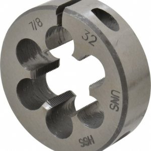 VALUE COLLECTION Round Die: 7/8-32, 2" OD, High Speed Steel 315-1327
