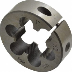 VALUE COLLECTION Round Die: 1-32, 2" OD, High Speed Steel 315-1347
