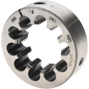 VALUE COLLECTION Round Die: 1-3/4-8, 3" OD, High Speed Steel 315-1641