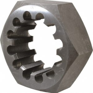 VALUE COLLECTION Hex Rethreading Die: 3-1/4-12, Right Hand, 5" Hex, Carbon Steel 365-3166