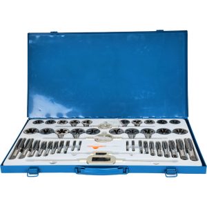 VALUE COLLECTION Tap & Die Set: 1/4-20 to 1-14 Taps, UNC & UNF CCT1568