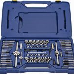 IRWIN HANSON Tap & Die Set: #4-40 to 1/2-20 Taps, #4-40 to 1/2-20 Dies, NPT 26376