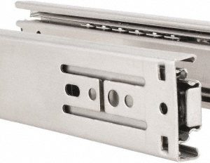 SUGATSUNE 7-7/8" Slide Length, 7-7/8" Travel Length, Stainless Steel Ball Bearing Slide ESR-3813-8