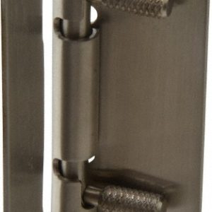 SUGATSUNE Quick Release Hinge: 1-31/32" Wide, 1/16" Thick, 4 Mounting Holes HG-OTA75