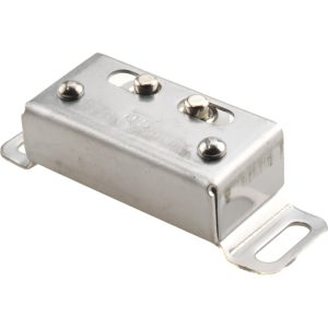 SUGATSUNE 1-55/64" Long x 39/64" Wide x 19/32" High, Plastic & Stainless Steel Roller catch STBRC