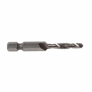 GREENLEE Combination Drill Tap: #10-24, 2B, 2 Flutes, High Speed Steel DTAP10-24