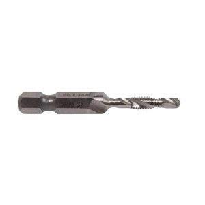 GREENLEE Combination Drill Tap: #8-32, 2B, 2 Flutes, High Speed Steel DTAP8-32