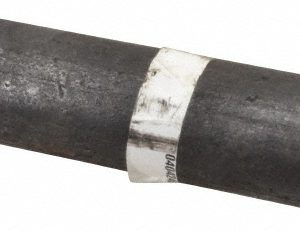 VALUE COLLECTION 1-1/2" Black Pipe Nipple: 9" Long, Schedule 80 11/2228.6BLKBN80