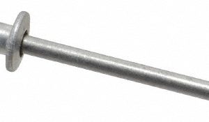MARSON Open End Blind Rivet: Button Head, Aluminum Body, Aluminum Mandrel M40217