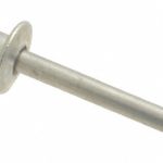 MARSON Open End Blind Rivet: Button Head, Aluminum Body, Aluminum Mandrel M40247