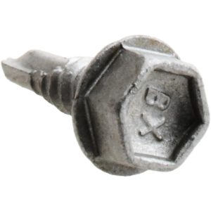 ITW BUILDEX #10, Hex Washer Head, Hex Drive, 5/8" Length Under Head, #3 Point, Self Drilling Screw 560008