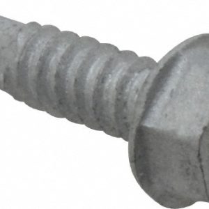 ITW BUILDEX 1/4", Hex Washer Head, Hex Drive, 1" Length Under Head, #3 Point, Self Drilling Screw 560052