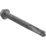 ITW BUILDEX #12, Hex Washer Head, Hex Drive, 2" Length Under Head, #5 Point, Self Drilling Screw 560047