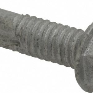 ITW BUILDEX #12, Hex Washer Head, Hex Drive, 7/8" Length Under Head, #4 Point, Self Drilling Screw 560042
