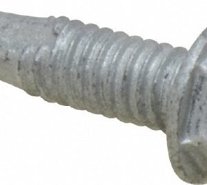 ITW BUILDEX #12, Hex Washer Head, Hex Drive, 7/8" Length Under Head, #4 Point, Self Drilling Screw 560043