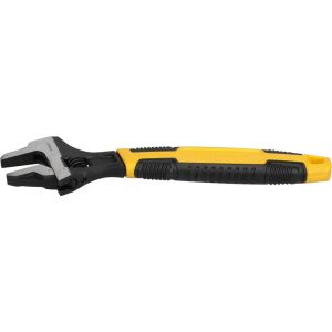 STANLEY Adjustable Wrench: 10" OAL, 1-3/8" Jaw Capacity 90-949