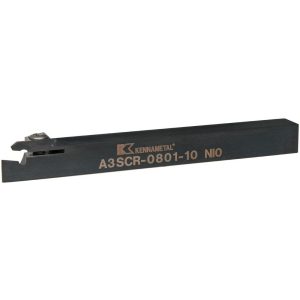 KENNAMETAL Indexable Cutoff Toolholder: 10 mm Max Depth of Cut, 0.79" Max Workpiece Dia, Right Hand 1806716