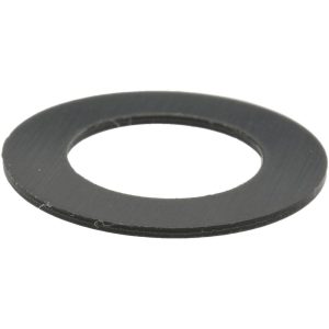 ACCURATE MFG PRODUCTS GROUP 1/2" Screw Standard Flat Washer: Nylon, Gray Finish Z8396