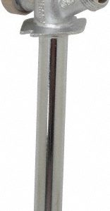B&K MUELLER 1/2" Pipe, 8" Long Shank, Chrome Plated Brass Antisiphon Frostfree Sillcock 104-825HC