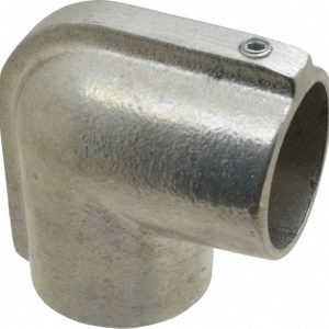 HOLLAENDER 1-1/2" Pipe, 90&deg; Elbow, Aluminum Alloy Elbow Pipe Rail Fitting 3-8