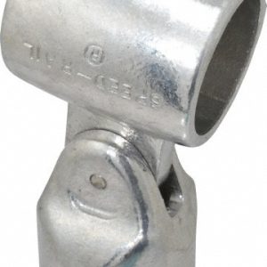 HOLLAENDER 1-1/2" Pipe, Adjustable Elbow Assembly, Aluminum Alloy Elbow Pipe Rail Fitting 17-8