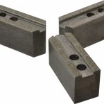 ABBOTT WORKHOLDING PRODUCTS Soft Lathe Chuck Jaw: Serrated SMW8S
