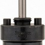 STARRETT Hole Saw Arbor: Straight Shank, Drill Pilot 55142