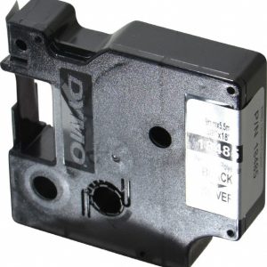 RHINO Metallic Tape: 18', Polyester, Metallized Silver 18485