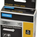 RHINO Metallic Tape: 18', Polyester, Metallized Silver 18486