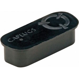 CAPLUGS D-Subminiature Connector Cap: Conductive & Static Dissipative Head 99191764