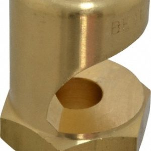 BETE FOG NOZZLE Brass Extra Wide Fan Nozzle: 3/4" Pipe, 145 &deg; Spray Angle 3/4FF500145@4