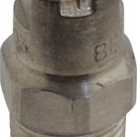 BETE FOG NOZZLE Stainless Steel Standard Fan Nozzle: 1/8" Pipe, 65 &deg; Spray Angle 1/8NF0565@5