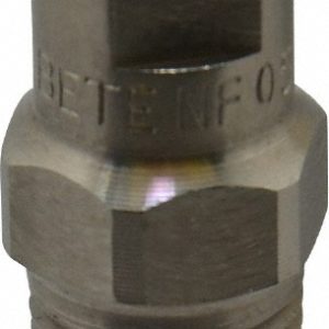 BETE FOG NOZZLE Stainless Steel Standard Fan Nozzle: 1/8" Pipe, 90 &deg; Spray Angle 1/8NF0590@5
