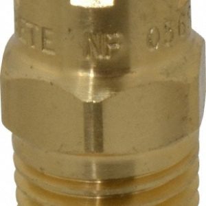 BETE FOG NOZZLE Brass Standard Fan Nozzle: 1/4" Pipe, 65 &deg; Spray Angle 1/4NF0565@4