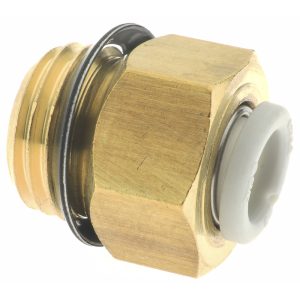 SMC PNEUMATICS Push-to-Connect Push-to-Connect Fitting: Connector, Universal, 6.00 mm OD KQ2H06-U02A