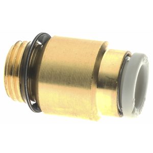 SMC PNEUMATICS Push-to-Connect Push-to-Connect Fitting: Connector Hex Socket, Universal, 6.00 mm OD KQ2S06-U01A