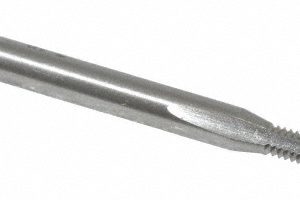 VALUE COLLECTION Straight Flute Tap: #3-48 UNC, 3 Flute, Plug Chamfer, 2B Class of Fit, High-Speed Steel, Bright/Uncoated Finish MSC-04423489