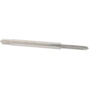 VALUE COLLECTION Straight Flute Tap: #3-56 UNF, 3 Flute, Plug Chamfer, 2B Class of Fit, High-Speed Steel, Bright/Uncoated Finish MSC-04423562