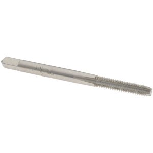 VALUE COLLECTION Straight Flute Tap: #8-32 UNC, 4 Flute, Bottoming Chamfer, 2B Class of Fit, High-Speed Steel, Bright/Uncoated Finish MSC-04427332