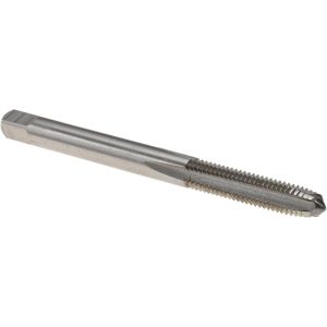 VALUE COLLECTION Straight Flute Tap: #10-32 UNF, 4 Flute, Plug Chamfer, 3B Class of Fit, High-Speed Steel, Bright/Uncoated Finish MSC-04428322