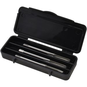 VALUE COLLECTION Tap Set: #6-32 UNC, 3 Flute, High Speed Steel, Bright Finish MSC-04436358