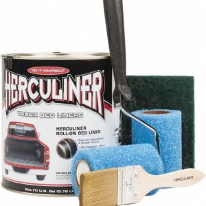 HERCULINER Black Polyurethane Protective Coating Cargo Liner HCL1B8
