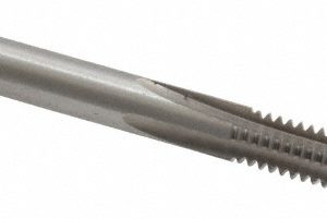 VALUE COLLECTION Straight Flute Tap: #12-24 UNC, 4 Flute, Plug Chamfer, 2B & 3B Class of Fit, High-Speed Steel, Bright/Uncoated Finish MSC-04439246