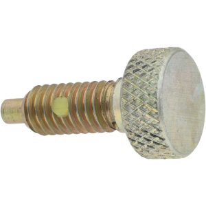 GIBRALTAR 5/16-18, 5/8" Thread Length, 0.154" Max Plunger Diam, 1 Lb Init to 6 Lb Final End Force, Knob Handle Plunger KNL-2-PT-G