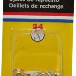 GENERAL 1/4" ID, 1/4" Length Under Flange, Brass Grommet 1261-0