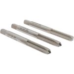 VALUE COLLECTION Tap Set: 1/4-28 UNF, 4 Flute, High Speed Steel, Bright Finish MSC-04470316