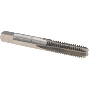 VALUE COLLECTION Straight Flute Tap: 3/8-16 UNC, 4 Flute, Bottoming Chamfer, 3B Class of Fit, High-Speed Steel, Bright/Uncoated Finish MSC-04472171