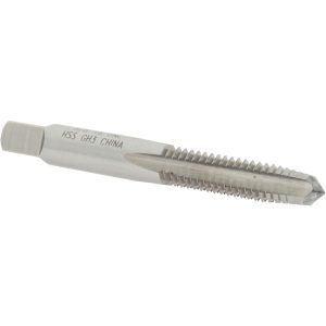 VALUE COLLECTION Straight Flute Tap: 3/8-16 UNC, 4 Flute, Taper Chamfer, 3B Class of Fit, High-Speed Steel, Bright/Uncoated Finish MSC-04472189