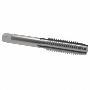 VALUE COLLECTION Straight Flute Tap: 1/2-13 UNC, 4 Flute, Taper Chamfer, 3B Class of Fit, High-Speed Steel, Bright/Uncoated Finish MSC-04474151
